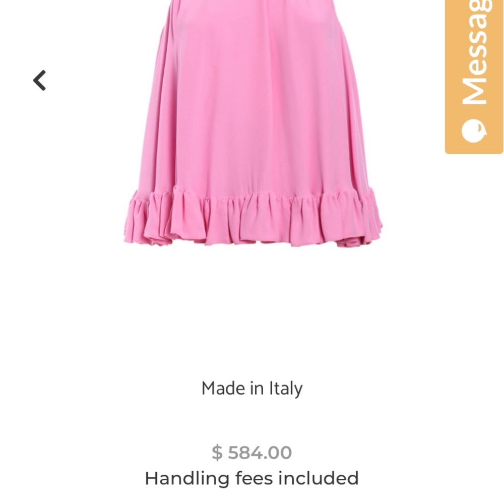 BNWT MSGM Ruffle Hem Tank Top - Picture 7 of 9